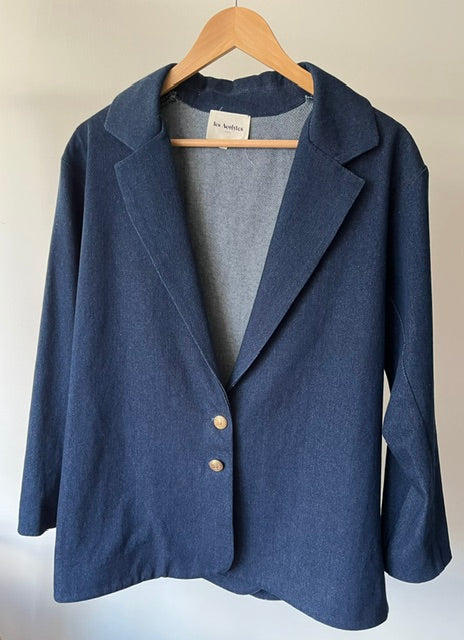 Veste jean brut