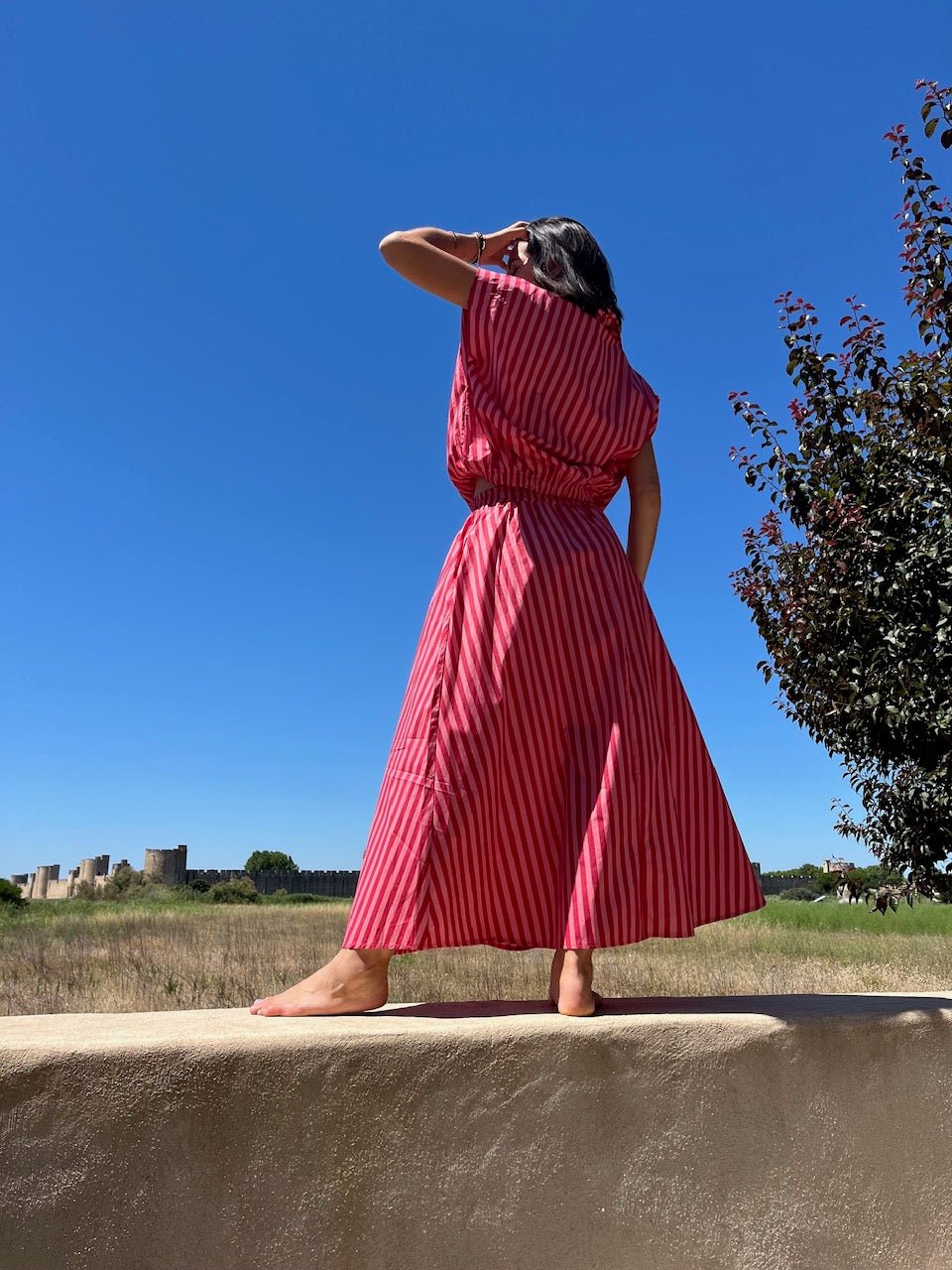 Ensemble rayé
