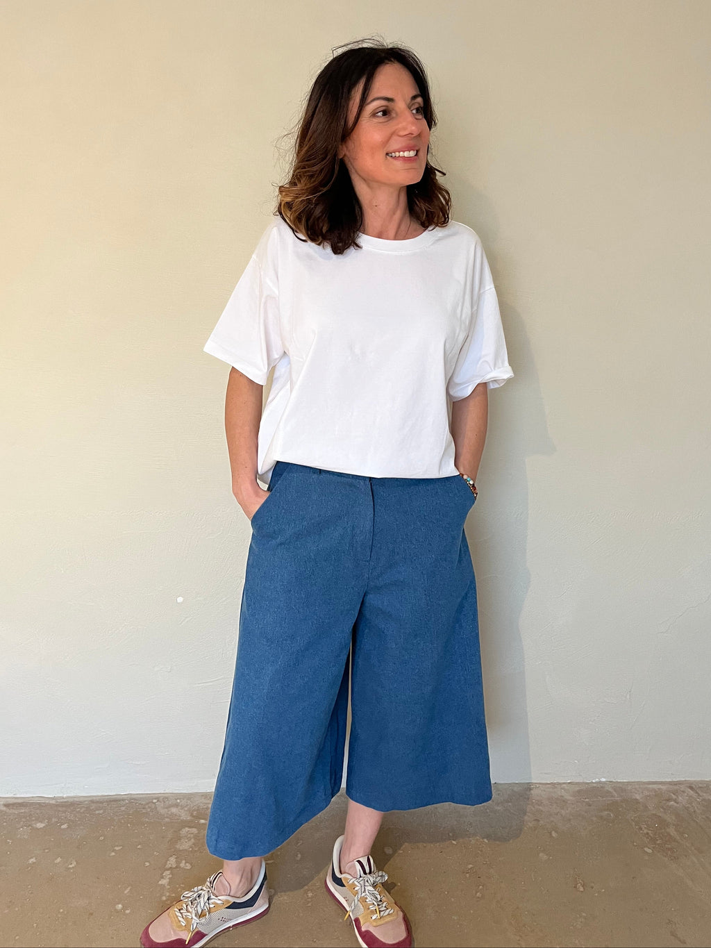 Panta-jupe clair