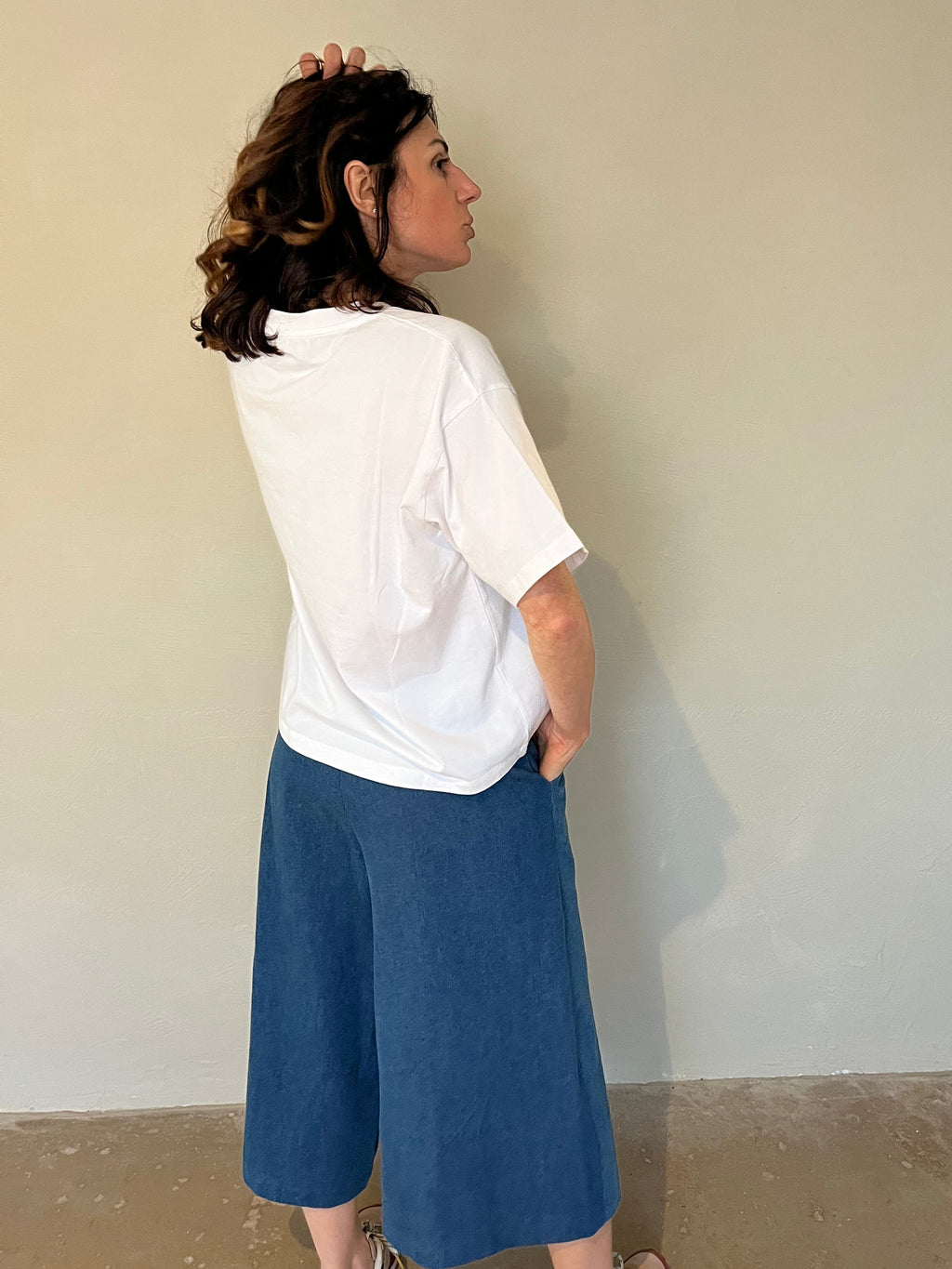 Panta-jupe clair