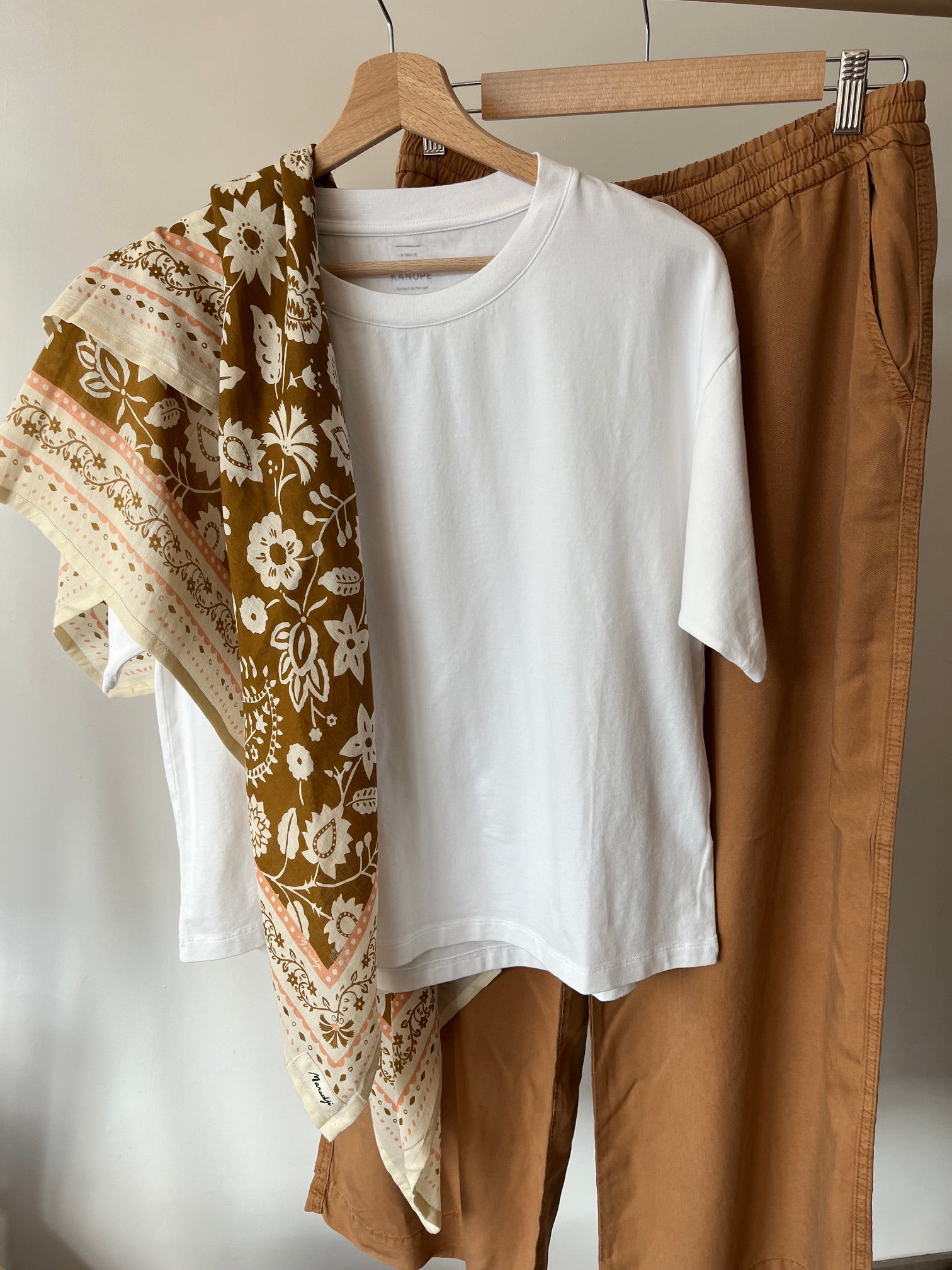 foulard bronze