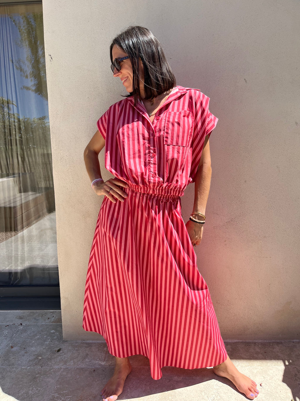 Ensemble rayé