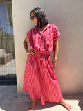 Ensemble rayé