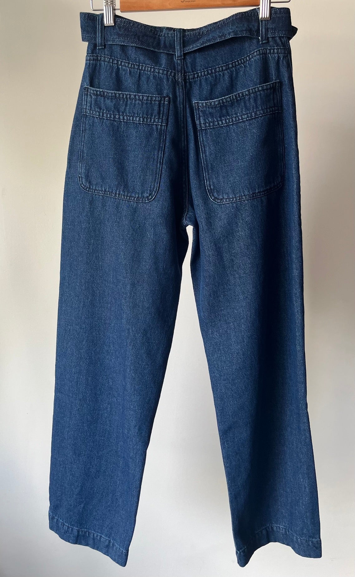 Jean denim fleur
