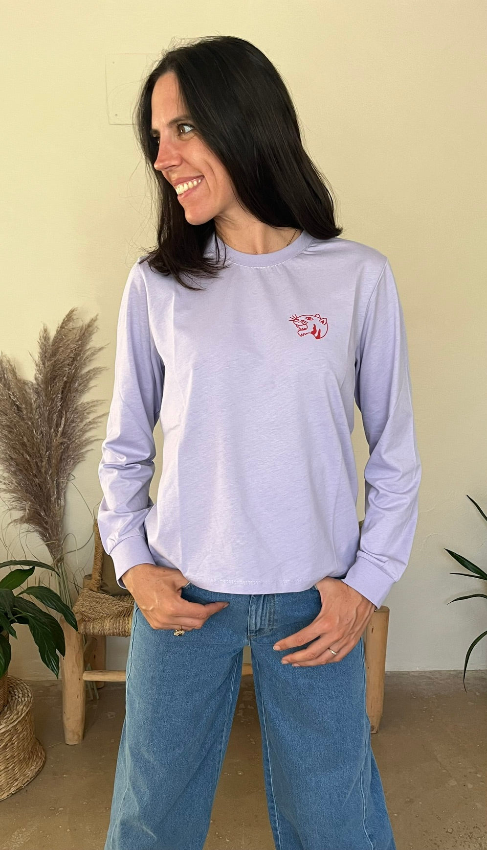 T-shirt lavande