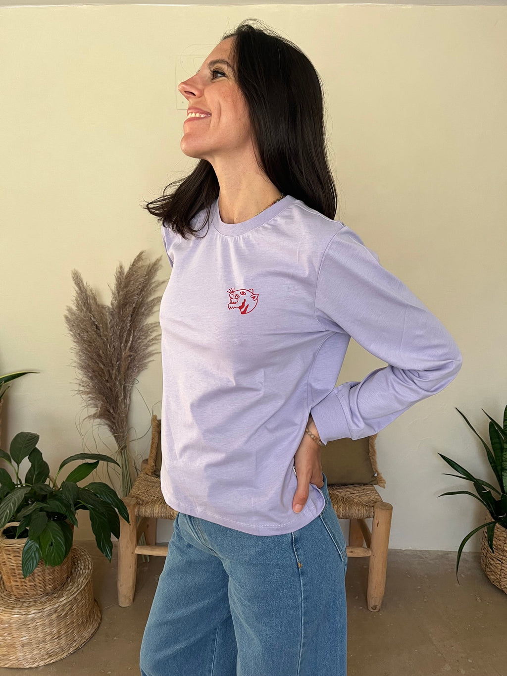T-shirt lavande