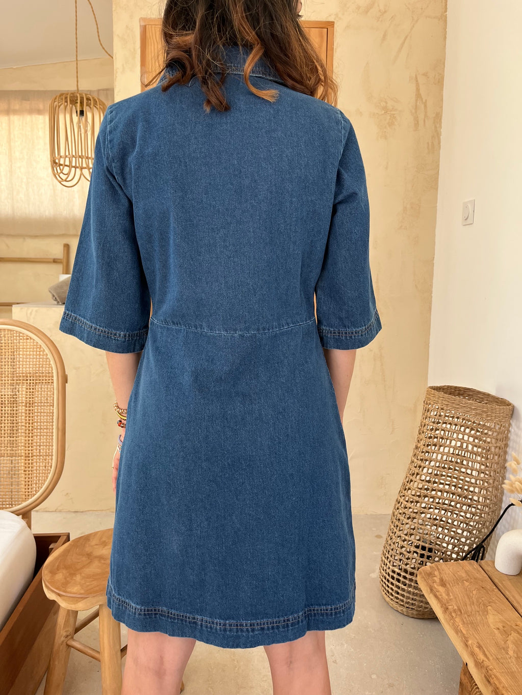 Robe en jean