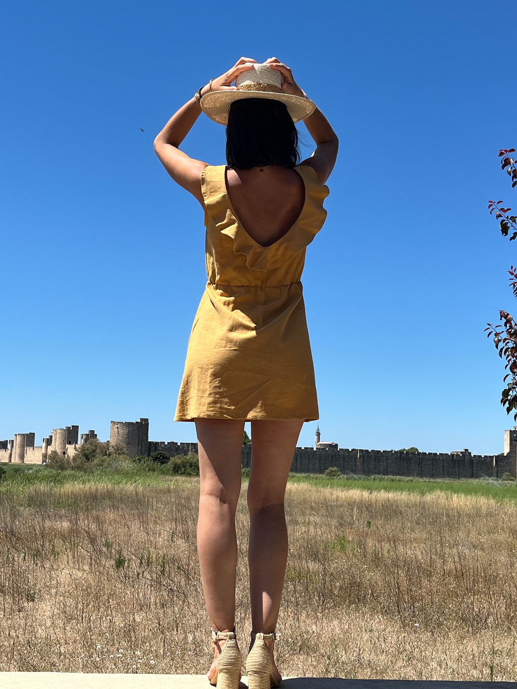 Robe Mathilde miel
