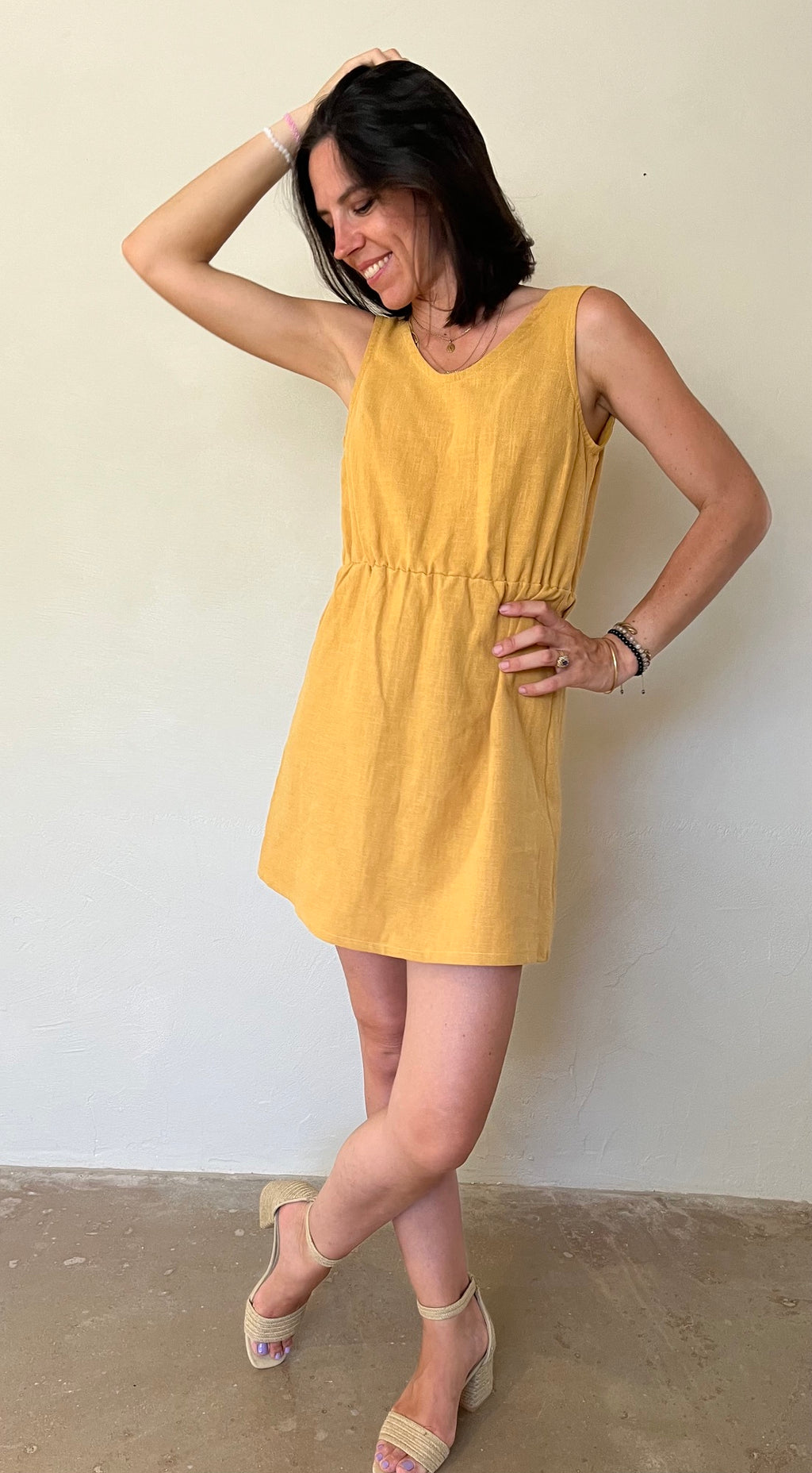 Robe Mathilde miel