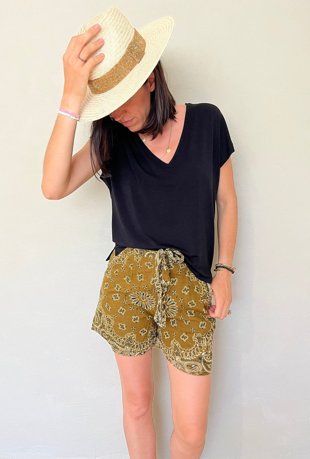 shorts bandana