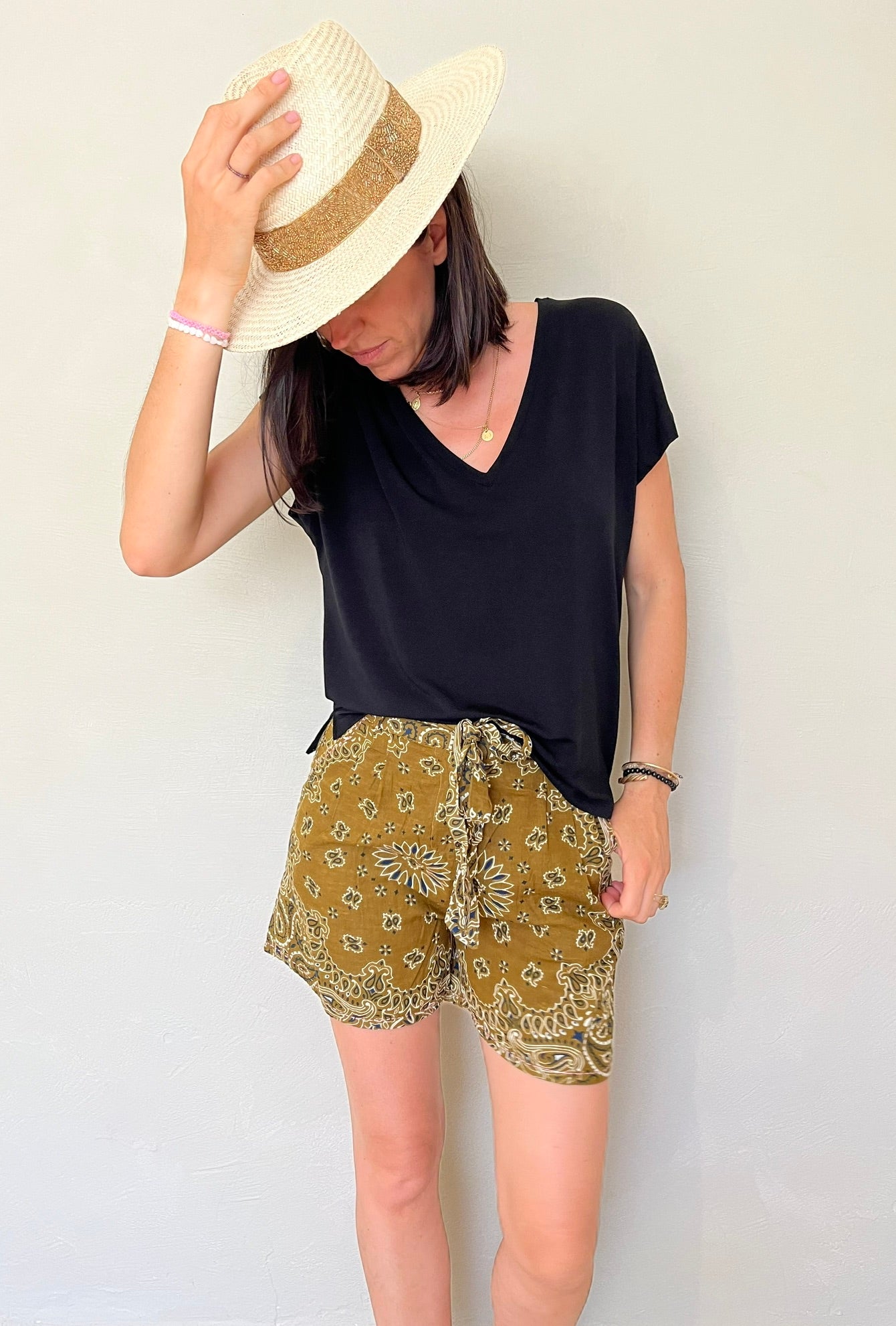 shorts bandana