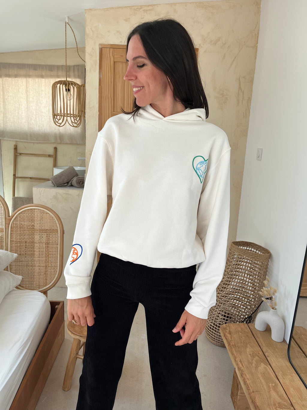 Sweat planètes unisexe