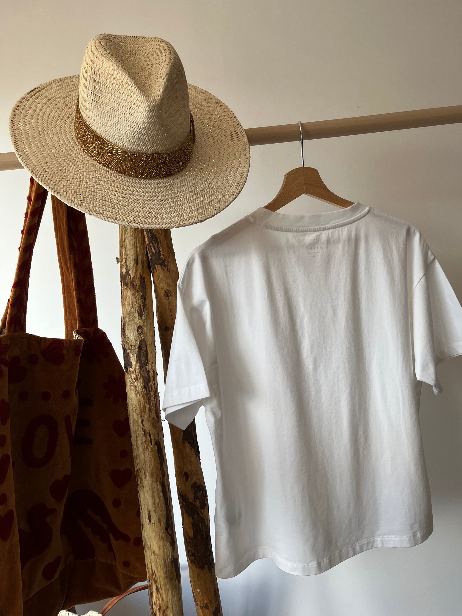 T-shirt blanc coton bio